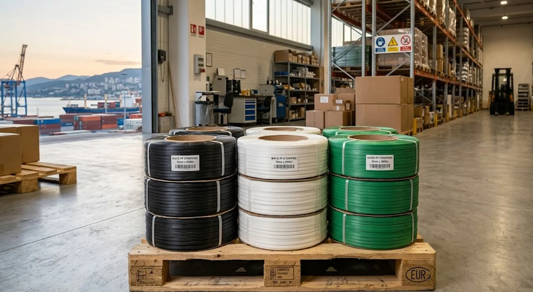 PP Strapping Band Exporter Croatia — Greenstrix Industrial Packaging